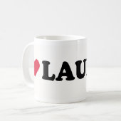 MUG J'AIME LAUREN (Devant gauche)