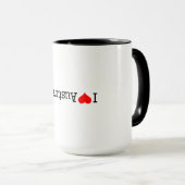 Mug J'aime l'Australie (Devant droit)