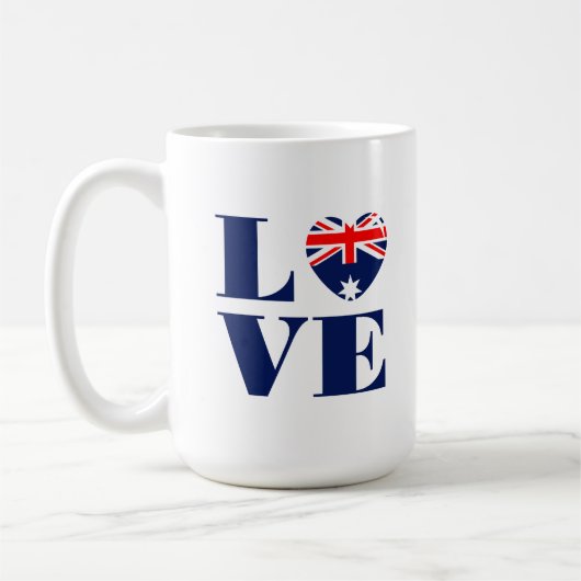 Mug J'aime l'Australie (Gauche)