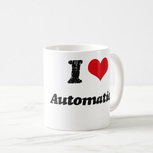 Mug J'aime l'automation (Devant droit)