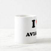 Mug J'aime l'aviation (Centre)