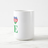 Mug J'aime l'Azerbaïdjan (Centre)