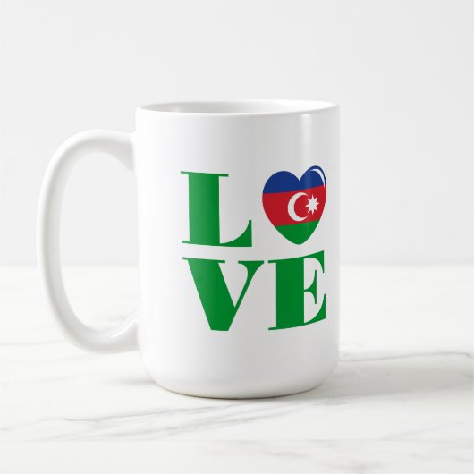 Mug J'aime l'Azerbaïdjan (Gauche)