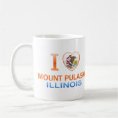 Mug J'aime le bâti Pulaski, IL (Gauche)