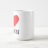 Mug J'aime le Bénin (Centre)