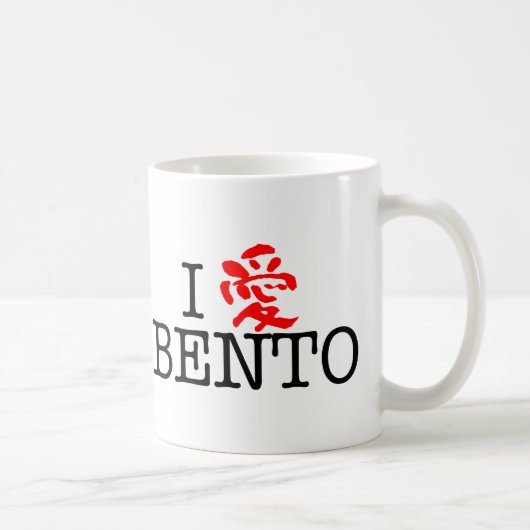 Mug J'aime le bento (Droite)