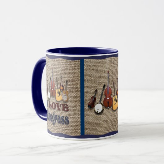 MUG J'AIME LE BLUEGRASS-MUG (Devant gauche)