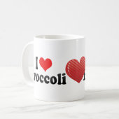 Mug J'aime le brocoli (Devant gauche)