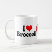 Mug J'aime le brocoli (Gauche)