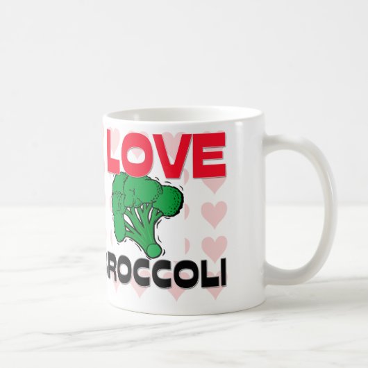 Mug J'aime le brocoli (Droite)