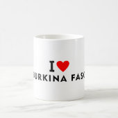 Mug J'aime le Burkina Faso (Centre)