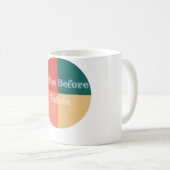 Mug j'aime le buveur de café caffeinated (2) (Devant droit)