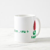 Mug J'aime le cacao, café, thé et… (Devant droit)