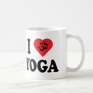Mug J'aime le cadeau de yoga