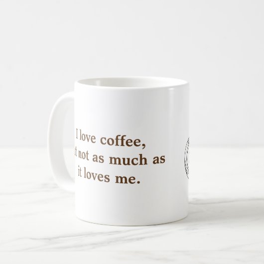Mug J'aime le café… (Devant gauche)
