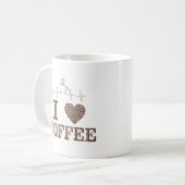 Mug J'aime le café (Devant gauche)