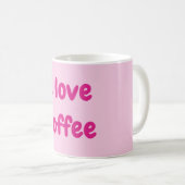 Mug J'aime le café (Devant droit)