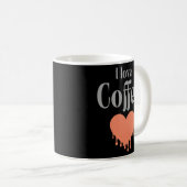 Mug J'aime le café (Devant droit)