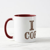 Mug J'aime le café (Gauche)