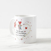 Mug J'aime le café avec toi (Devant gauche)