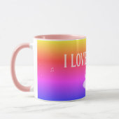 Mug J'aime le café Coloré (Gauche)