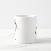 Mug J'Aime Le Café, Mais Le Premier Café, Forme De Coe (Centre)