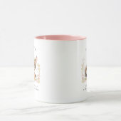 Mug J'aime le café, mon chat et 3 personnes | Monogram (Centre)