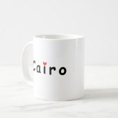 Mug J'aime Le Caire (Devant gauche)