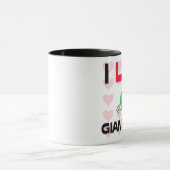Mug J'aime le calmar géant (Centre)