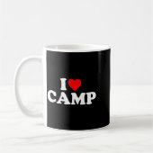 Mug J'aime le camp - Cœur (Gauche)
