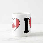 Mug J'aime le Canada (Centre)