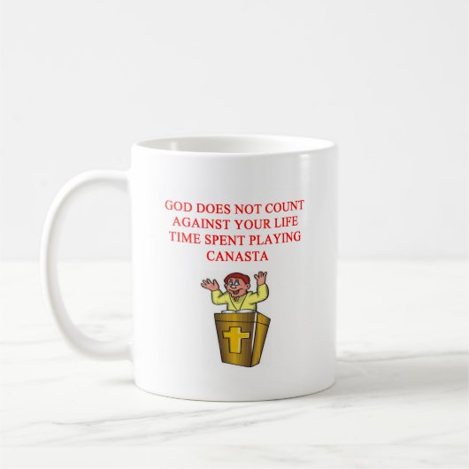 Mug j'aime le canasta (Gauche)