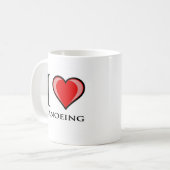 Mug J'aime le canoë-kayak (Devant gauche)