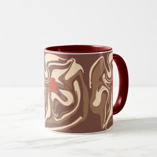 Mug J'aime le cappuccino (Devant droit)