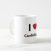 Mug J'aime le cardiologue (Devant gauche)