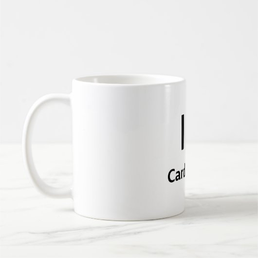 Mug J'aime le cardiologue (Gauche)
