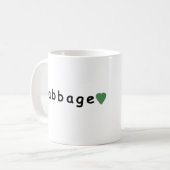 Mug J'aime le chou (Devant gauche)