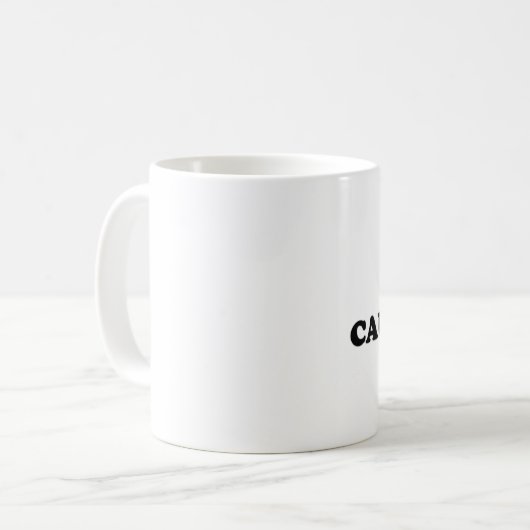 Mug J'aime le chou-fleur (Devant gauche)