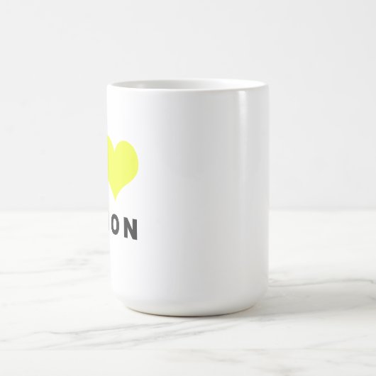 Mug J'aime le citron (Centre)