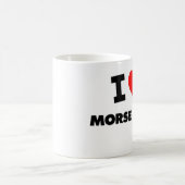 Mug J'aime le code Morse (Centre)