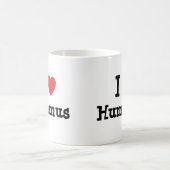 Mug J'aime le coeur de Hummus T-Shirt (Centre)
