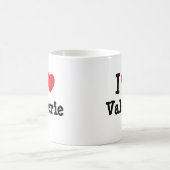 Mug J'aime le coeur de Valerie T-Shirt (Centre)