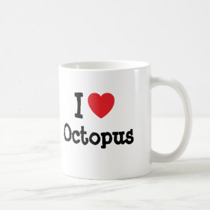Mug J'aime le coeur d'Octopus T-Shirt