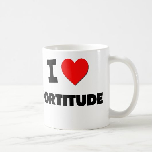 Mug J'aime le courage (Droite)