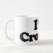 Mug J'aime le croquet (Gauche)