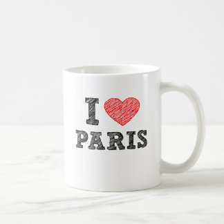 Mug J'aime le croquis de Paris
