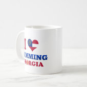Mug J'aime le Cumming, la Géorgie (Devant gauche)