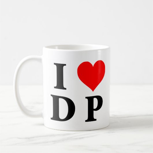 Mug J'aime le DP (Gauche)