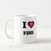 Mug J'aime le feu (Gauche)