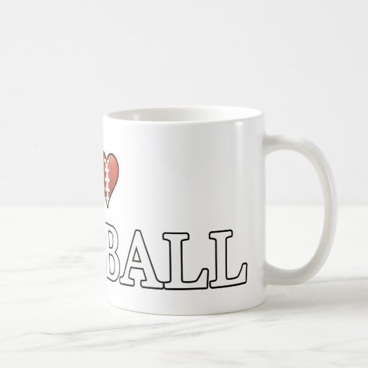 Mug J'Aime Le Football (Droite)